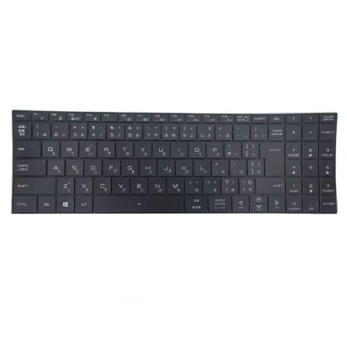 Laptop Keyboard For MECHREVO 18C8D KBDR17A009-6131 KT0118C8DS59JAA000 Japanese JP Black With Backlit