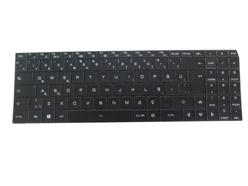 Laptop Keyboard For MECHREVO KT0118C8DK59TRRA000 18C8D KBDR17A008-6301 Turkish TR Black With Backlit