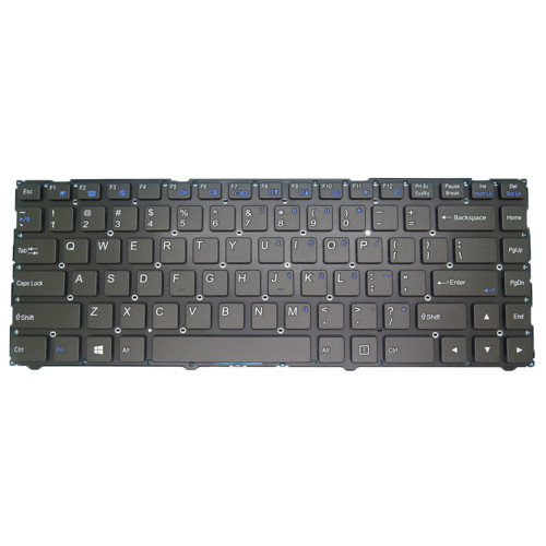 Laptop Keyboard For Aftershock P13 N131WU English US Black Without Frame Without Backlit New