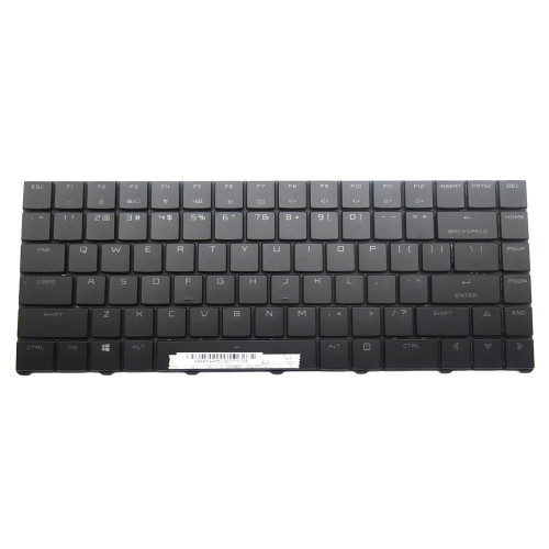 Laptop Keyboard For Aftershock Vapor 15 PRO 11TH Generation LAPQC71A English US Black With Backlit New