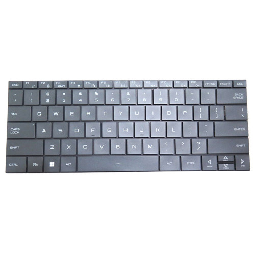 Laptop Keyboard For Aftershock Lunar 14 PF4WN2F English US Grey With Backlit New