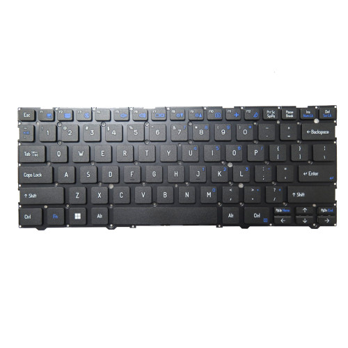 Laptop Keyboard For Aftershock Lunar 14 Pro L140CU English US Black Without Backlit New