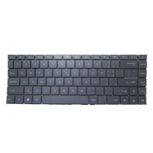 Gray Laptop Backlit Keyboard For MSI Modern 15 A10 10M A10RAS A10RBS With Small Ctrl No Frame Czech CZ New