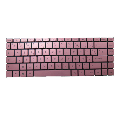 Pink Laptop Backlit Keyboard For MSI Modern 15 A10 10M A10RAS A10RBS With Small Ctrl No Frame French FR New