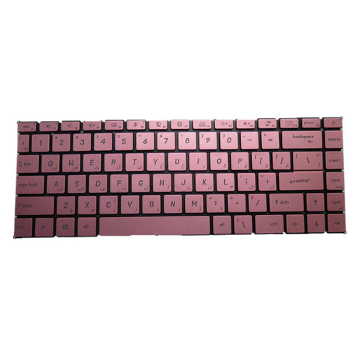 Pink Laptop Backlit Keyboard For MSI Modern 15 A10 10M A10RAS A10RBS With Small Ctrl No Frame Farsi FS New