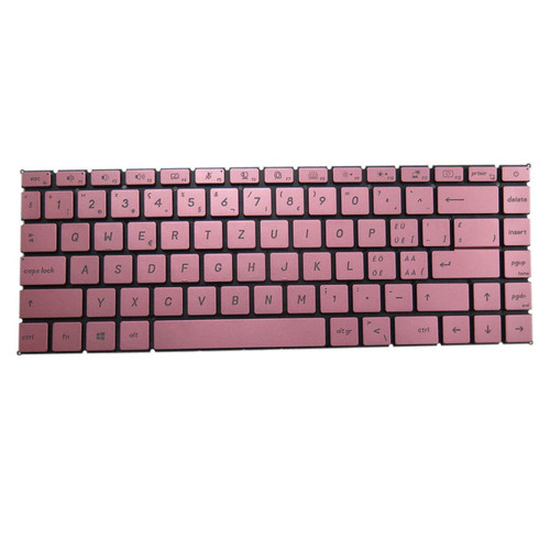 Pink Laptop Backlit Keyboard For MSI Modern 15 A10 10M A10RAS A10RBS With Small Ctrl No Frame Swiss SW New