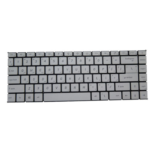 White Laptop Backlit Keyboard For MSI Modern 15 A10 10M A10RAS A10RBS With Small Ctrl No Frame Farsi FS New