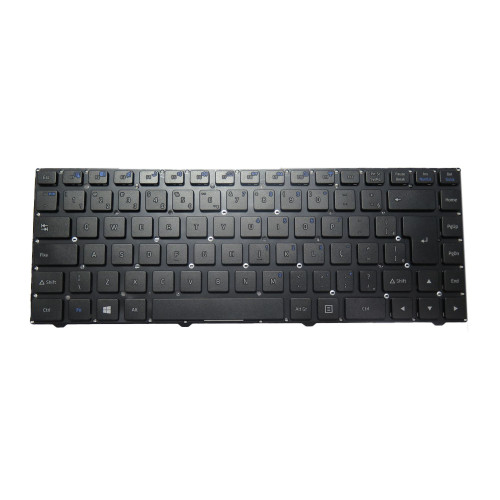 Laptop Keyboard For BTO U•BOOK 14CL14 W540EU Brazil BR Black Black No Frame New