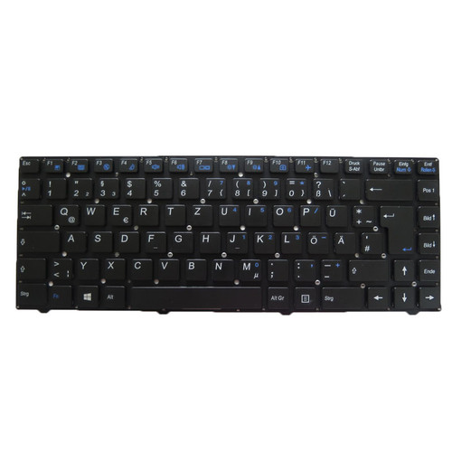 Laptop Keyboard For BTO U•BOOK 14CL14 W540EU German GR Black No Frame New