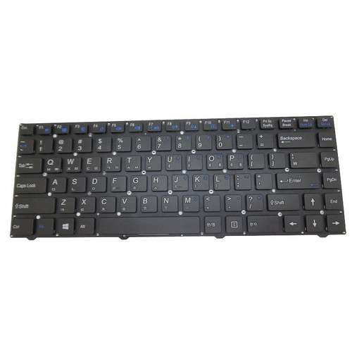 Laptop Keyboard For BTO U•BOOK 14CL14 W540EU Korean KR Black No Frame New
