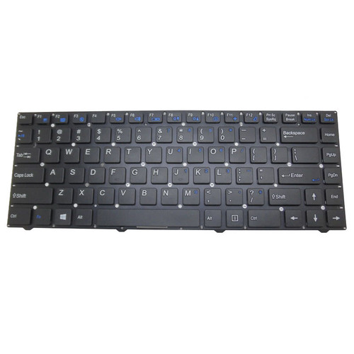 Laptop Keyboard For BTO U•BOOK 14CL14 W540EU English US Black No Frame New