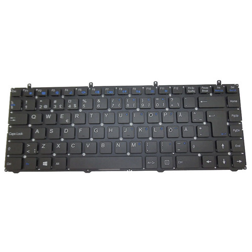Laptop Keyboard For BTO X•BOOK 13CL58 For GTX765M GTX860M GTX960M Sweden SD Black No Frame New
