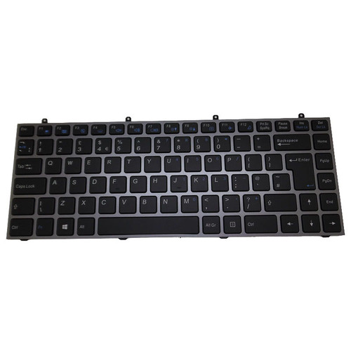 Laptop Keyboard For BTO X•BOOK 13CL58 For GTX765M GTX860M GTX960M United Kingdom UK Black With Gray Frame New