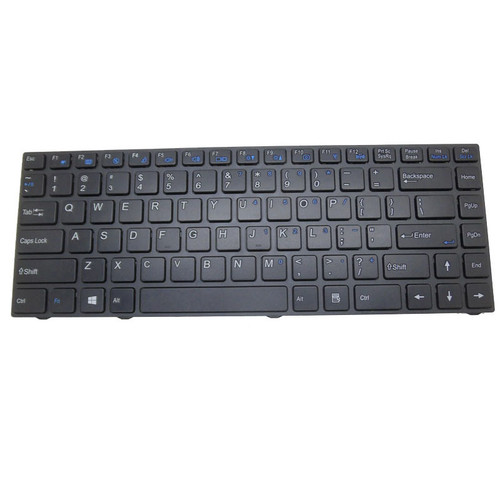 Laptop Keyboard For BTO X•BOOK 13CL20 W130EW English US Black With Black Frame New