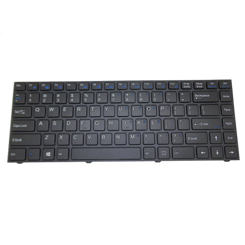 Laptop Keyboard For BTO X•BOOK 14CL19 W940AU English US Black With Black Frame New