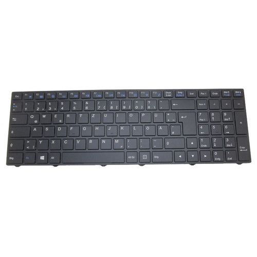 Laptop Backlit Keyboard For CLEVO P955EE6 P955ET1 P955ET3 P955HQ1 P955HQ3 P955RT1 P955RT3 German GR Black Frame New