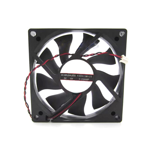Cooling Fan For Firstd FD8015M12S DC12V 0.25A 2PIN New