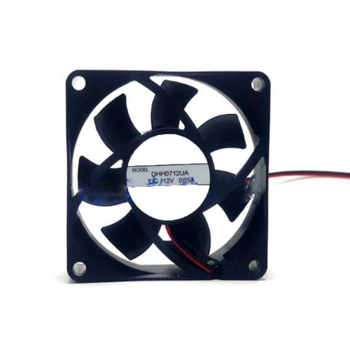 Cooling Fan For HXH DHH0712UA DC12V 0.35A 7CM 2Lines New