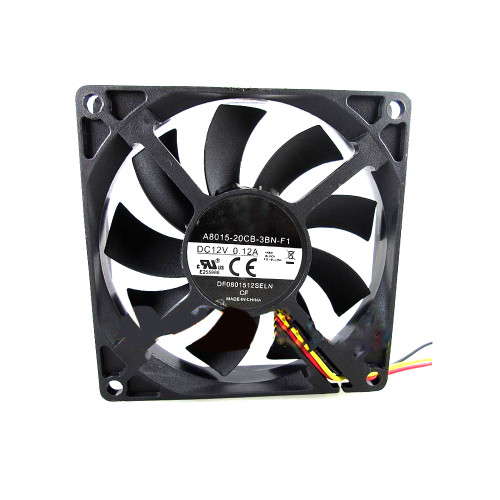 Cooling Fan For Cooler Master A8015-20CB-3BN-F1 DF0801512SELN DC12V 0.12A 8CM 3PIN New