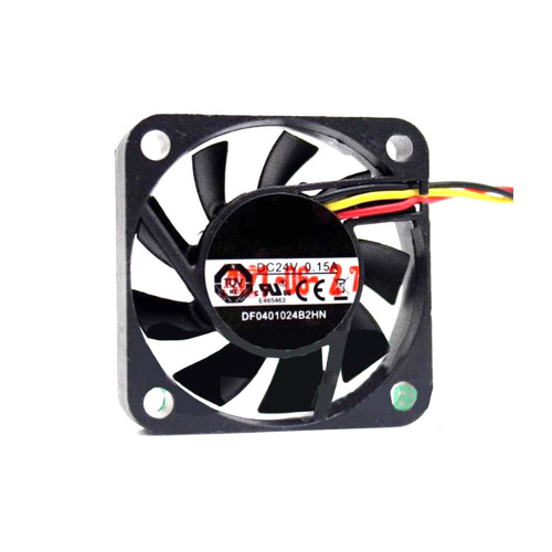 Cooling Fan For Cooler Master DF0401024B2HN 40*40*10MM DC24V 0.15A 3Lines New