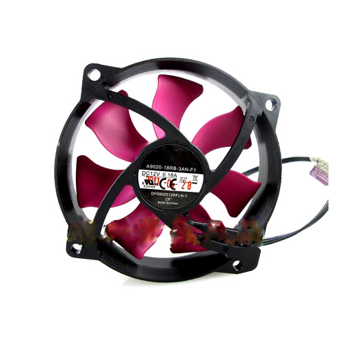 Cooling Fan For Cooler Master A9020-18RB-3AN-F1 DF0902512RFLN-1 DC12V 0.18A 9CM 3PIN New