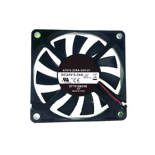 Cooling Fan For Cooler Master A7010-22RA-24V-U1 DF7010M24B DC24V 0.24A 2Lines New