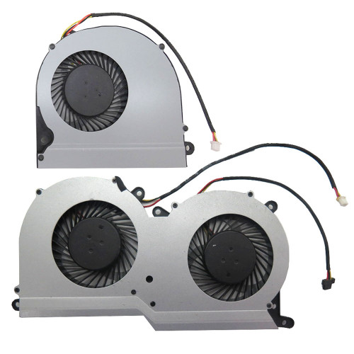 Laptop CPU GPU Fan For Aftershock S17 GTX980M P670SG P670RS DC5V New