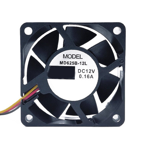 Cooling Fan For ORIX MD625B-12L 60*60*25MM DC12V 0.16A 2Lines New