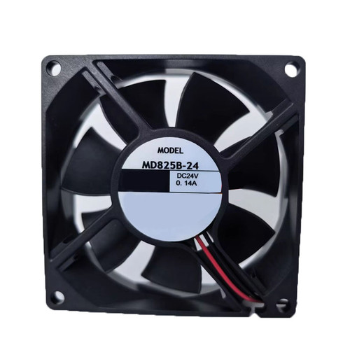 Cooling Fan For ORIX MD825B-24  80*80*25MM DC24V 0.14A 2Lines New
