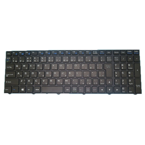 Black Laptop No Backlit Keyboard For BTO X·BOOK 15X1184 NH55HKQ Japanese JP With Black Frame New