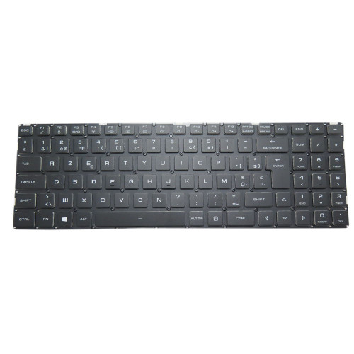Laptop No Backlit Keyboard For BTO X·BOOK 15X1387 RTX3050 GM5PD3E Belgium BE Black No Frame New
