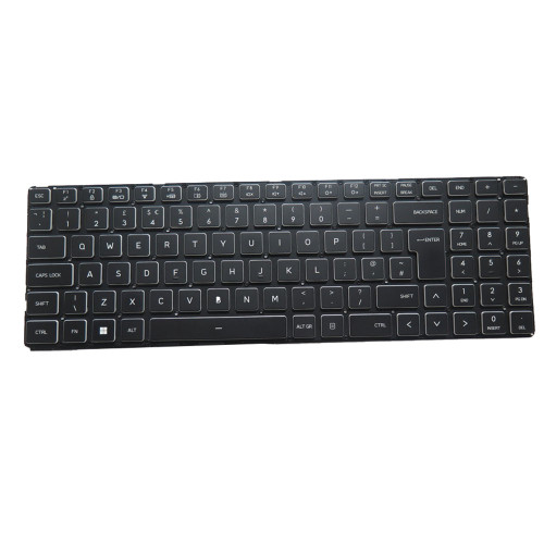 Laptop 4 Zone RGB Backlit Keyboard For BTO X·BOOK 15X1387 RTX4060 GM5PD0E United Kingdom UK Black No Frame New