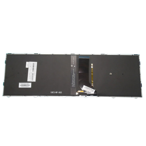 Laptop Backlit Keyboard For BTO 15CL19U N751BU Danish DM Black With Black Frame New
