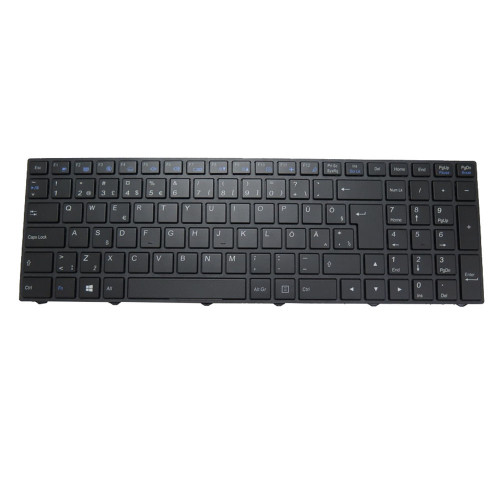 Laptop Backlit Keyboard For BTO 17CL75 GTX1070 PA71HS Estonia ES Black With Black Frame New