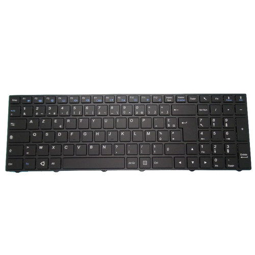 Laptop Backlit Keyboard For BTO 17CL75 GTX1070 PA71HS French FR Black With Black Frame New