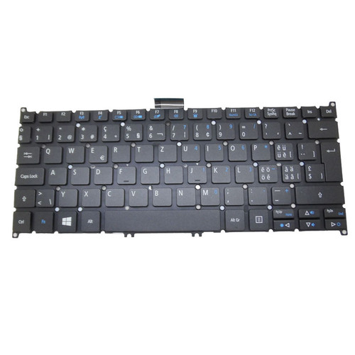 Laptop Keyboard For ACER Travelmate B1 B115 B116 B115-M B116-M B116-MP P236-M P238-M Swiss SW Black New