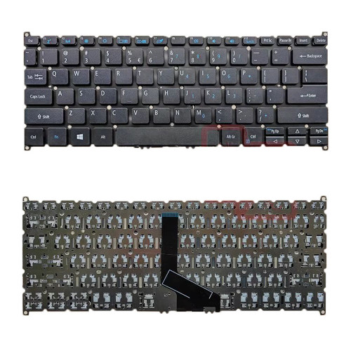 Laptop No Backlit Keyboard For ACER TravelMate P4 TMP414-51 TMP414-51-58VH NX.VP2AA.001 English US Black New