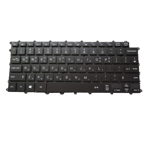 Laptop With Backlit Keyboard For LG 14Z90Q-G 14Z90Q-G.AA52A 14Z90Q-G.AA54A3 14Z90Q-G.AA54G/AA74A3/AA75A3 Korean KR Black NO Frame New