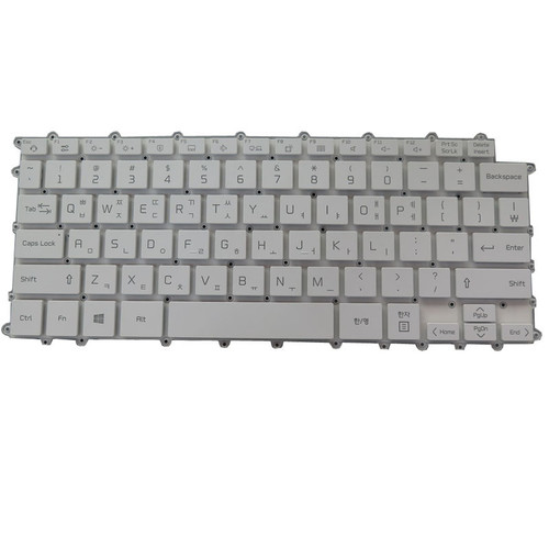 Laptop With Backlit Keyboard For LG 14Z90RS-K 14Z90RS-K.AAW7U1 14Z90RS-K.ADW9U1 Korean KR White NO Frame New