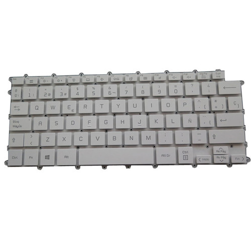 Laptop With Backlit Keyboard For LG 14Z90RS-G 14Z90RS-G.AA50K 14Z90RS-GA50K Spanish SP White NO Frame New