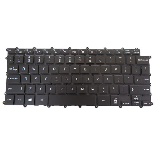 Laptop With Backlit Keyboard For LG 14Z90Q-V 14Z90Q-V.AP75A3 14T90Q English US Black NO Frame New