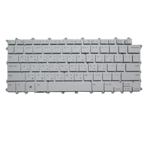 Laptop With Backlit Keyboard For LG 14T90Q-G 14T90Q-G.AA55A3 14T90Q-G.AR56C2 English US White NO Frame New