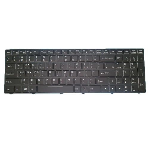 Laptop With Backlit Keyboard For BTO X·BOOK 17CL871 N870EJ1 Korean KR Black With Frame New
