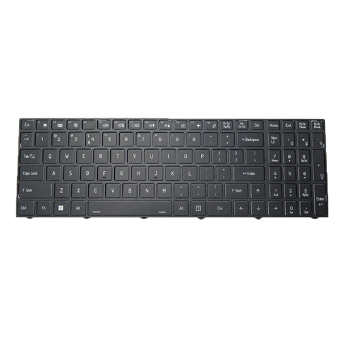Black Laptop Without Backlit Keyboard For BTO X·BOOK 15CL44 GT640M W251ENQ English US With Black Frame New
