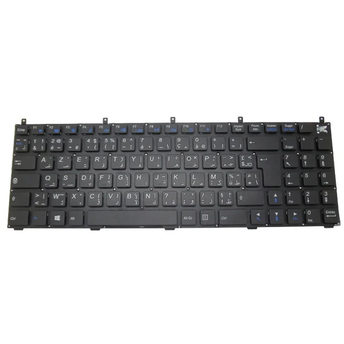 Laptop Without Backlit Keyboard For BTO X·BOOK 17CL35 GT540 W170HN Arabic French ARFR Black Without Frame New