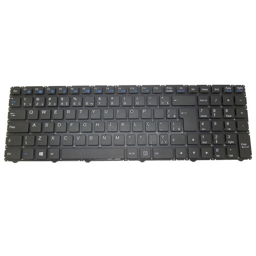 Laptop Keyboard For BTO V•BOOK 17CL08 W970LU Brazilian BR Black Without Frame New