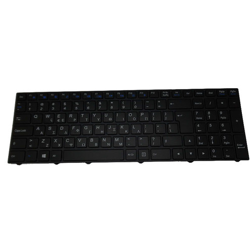 Laptop Keyboard For BTO V•BOOK 17CL08 W970PUQ1 Greek GK Black With Black Frame New