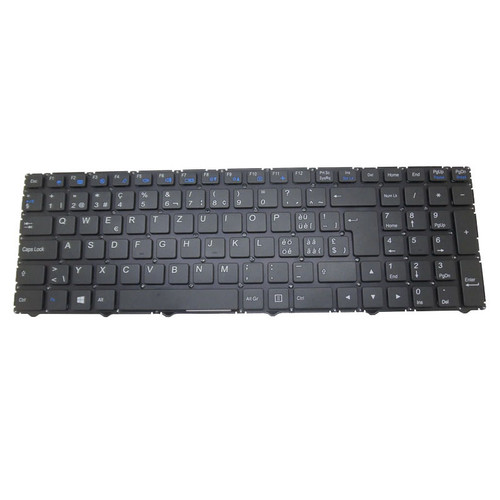 Laptop Keyboard For BTO V•BOOK 15CL07 W950TU Swiss SW Black Without Frame New