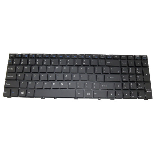 Laptop With Green Backlit Keyboard For BTO X•BOOK 17CL62 P671SE English US Black With Black Frame New