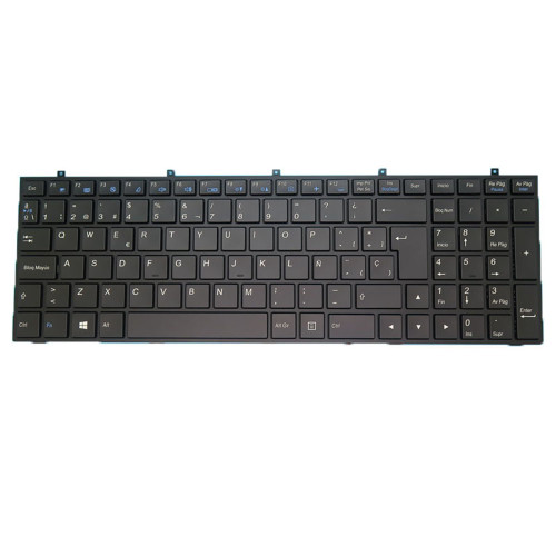 Laptop With Backlit Keyboard For BTO X•BOOK 17CL58 GTX765 W370ST Spanish SP Black With Frame New